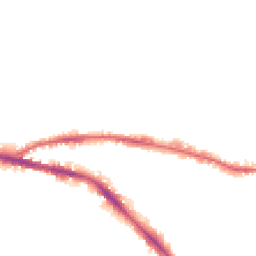 Night-time road noise heatmap for BD18 3JE