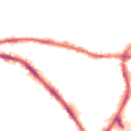 Night-time road noise heatmap for BD18 3LY