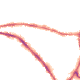 Night-time road noise heatmap for BD18 3NB