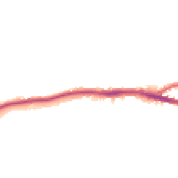 Night-time road noise heatmap for BD18 4BJ