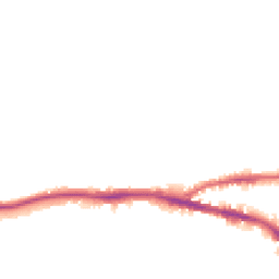 Night-time road noise heatmap for BD18 4NL