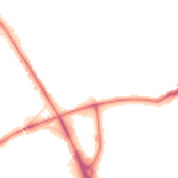 Night-time road noise heatmap for BD2 1DT