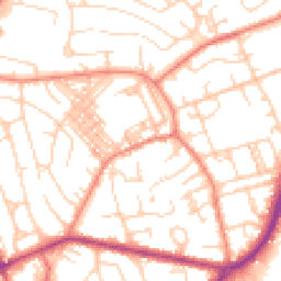 Daytime road noise heatmap for BD2 2HL