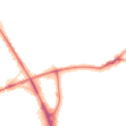 Night-time road noise heatmap for BD2 4BW