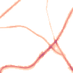 Night-time road noise heatmap for BD2 4NS