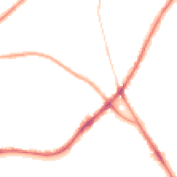 Night-time road noise heatmap for BD2 4PD