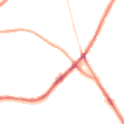 Night-time road noise heatmap for BD2 4PH