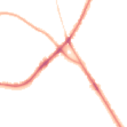 Night-time road noise heatmap for BD2 4QX