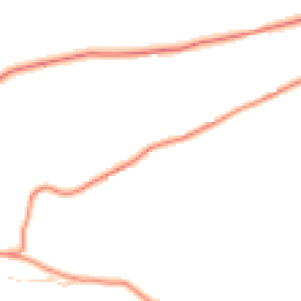 Daytime road noise heatmap for BD22 0HX