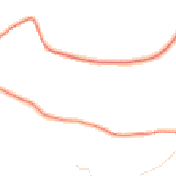 Daytime road noise heatmap for BD22 0JP