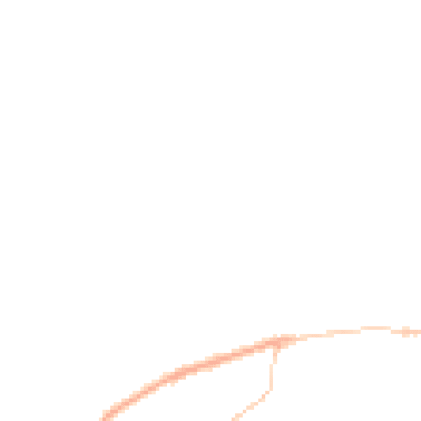 Night-time road noise heatmap for BD22 0TH