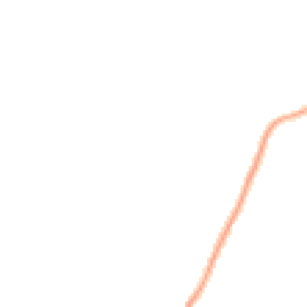 Night-time road noise heatmap for BD22 6NE