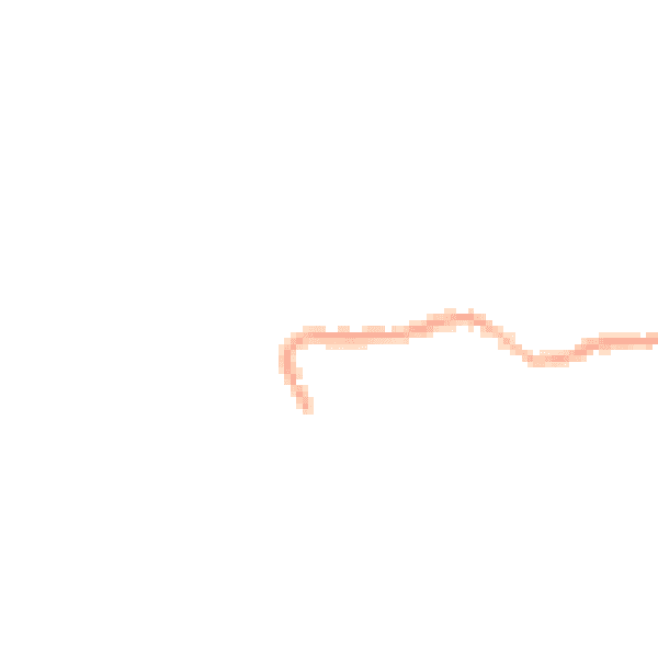 Night-time road noise heatmap for BD22 7PP