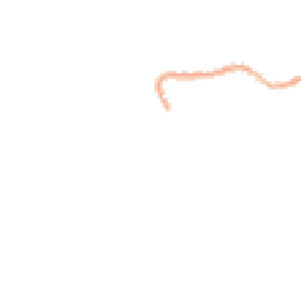 Night-time road noise heatmap for BD22 7SF