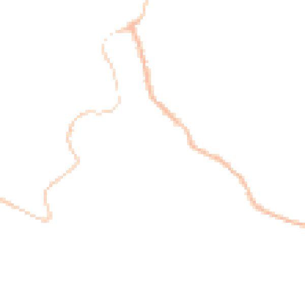 Night-time road noise heatmap for BD22 9JD