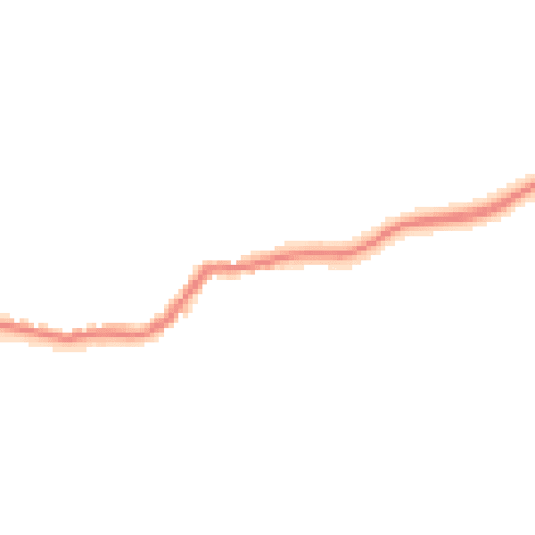 Night-time road noise heatmap for BD23 3SR