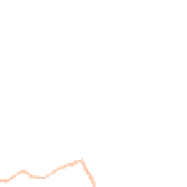 Night-time road noise heatmap for BD23 5BE