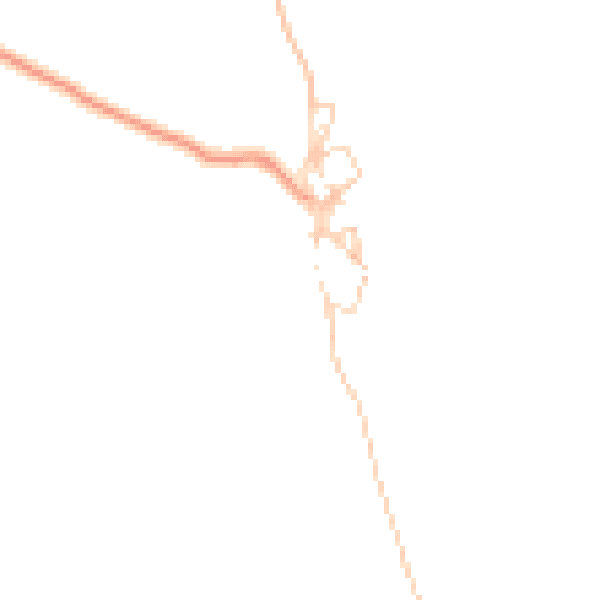 Daytime road noise heatmap for BD23 5JU