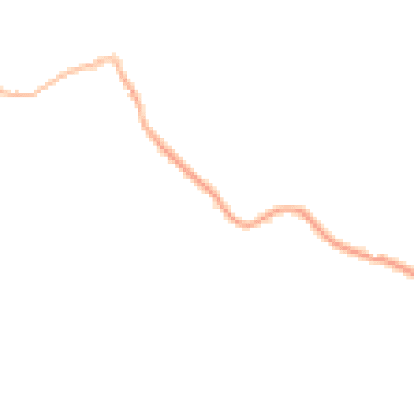 Night-time road noise heatmap for BD23 5LH