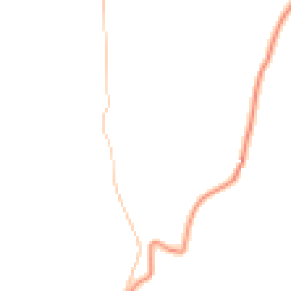 Daytime road noise heatmap for BD23 6AS