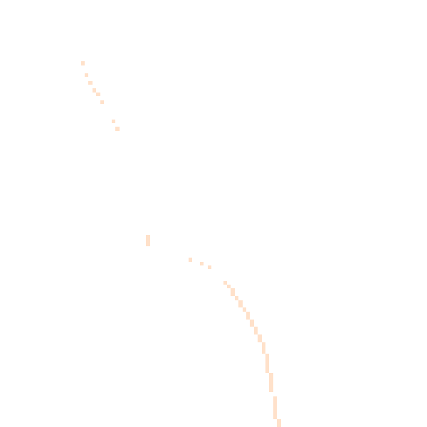 Night-time road noise heatmap for BD24 0EX