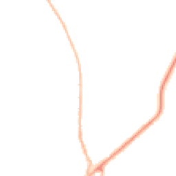 Night-time road noise heatmap for BH10 5BG