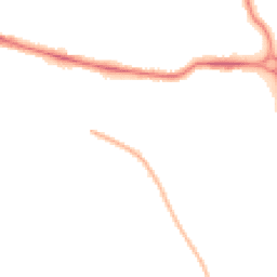 Night-time road noise heatmap for BH10 6DD