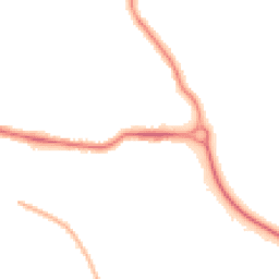 Night-time road noise heatmap for BH10 7AJ
