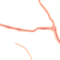 Night-time road noise heatmap for BH10 7BQ