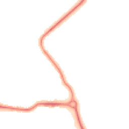 Night-time road noise heatmap for BH10 7DX