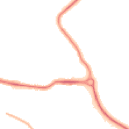 Night-time road noise heatmap for BH10 7EB