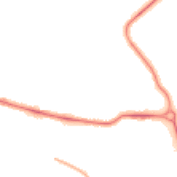 Night-time road noise heatmap for BH10 7ET