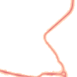 Night-time road noise heatmap for BH10 7HU