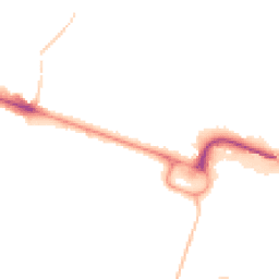 Night-time road noise heatmap for BH12 1AH