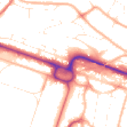 Daytime road noise heatmap for BH12 1AL