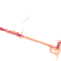 Night-time road noise heatmap for BH12 1BU
