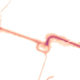 Night-time road noise heatmap for BH12 1BW