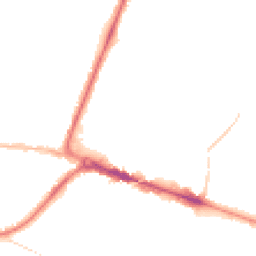 Night-time road noise heatmap for BH12 1DN