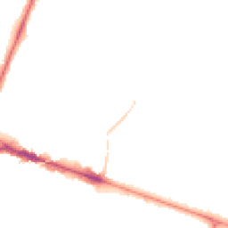 Night-time road noise heatmap for BH12 1EA