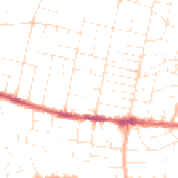 Daytime road noise heatmap for BH12 3BD