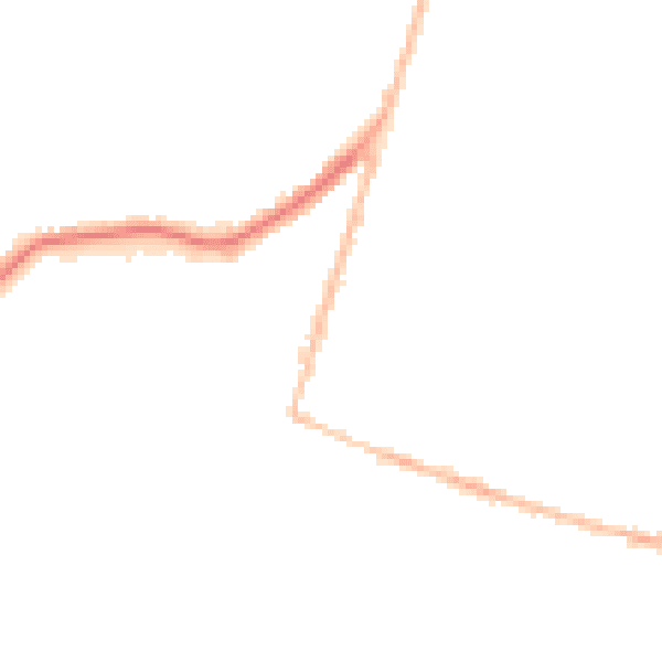 Night-time road noise heatmap for BH12 3JX