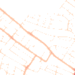 Daytime road noise heatmap for BH12 4HN
