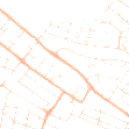 Daytime road noise heatmap for BH12 4HU