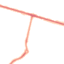 Night-time road noise heatmap for BH12 5BN