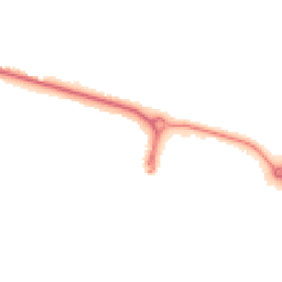 Night-time road noise heatmap for BH12 5EQ