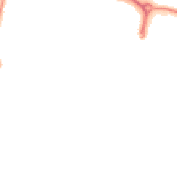 Night-time road noise heatmap for BH12 5HE