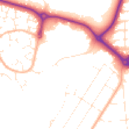 Daytime road noise heatmap for BH12 5HS