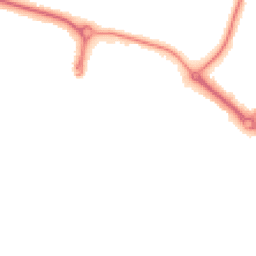 Night-time road noise heatmap for BH12 5HS