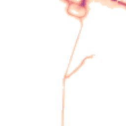 Night-time road noise heatmap for BH13 6AJ