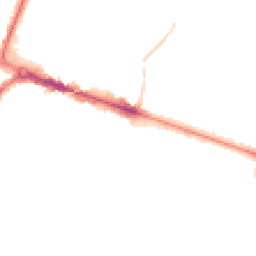 Night-time road noise heatmap for BH13 6BH